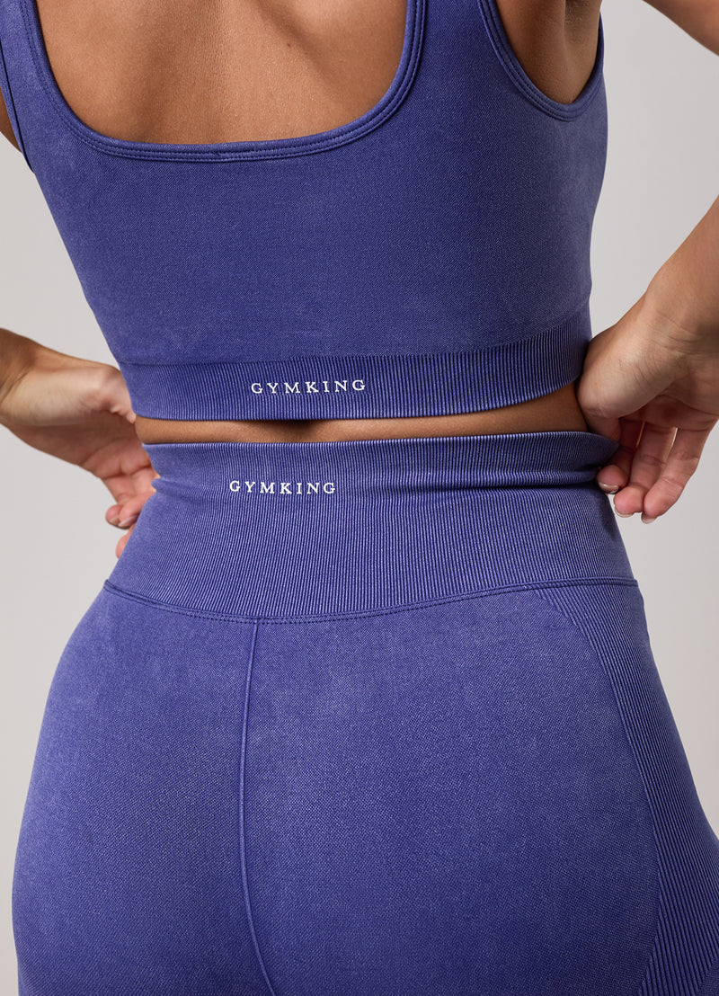 Gym King Seamless Legging - Starlight Blue