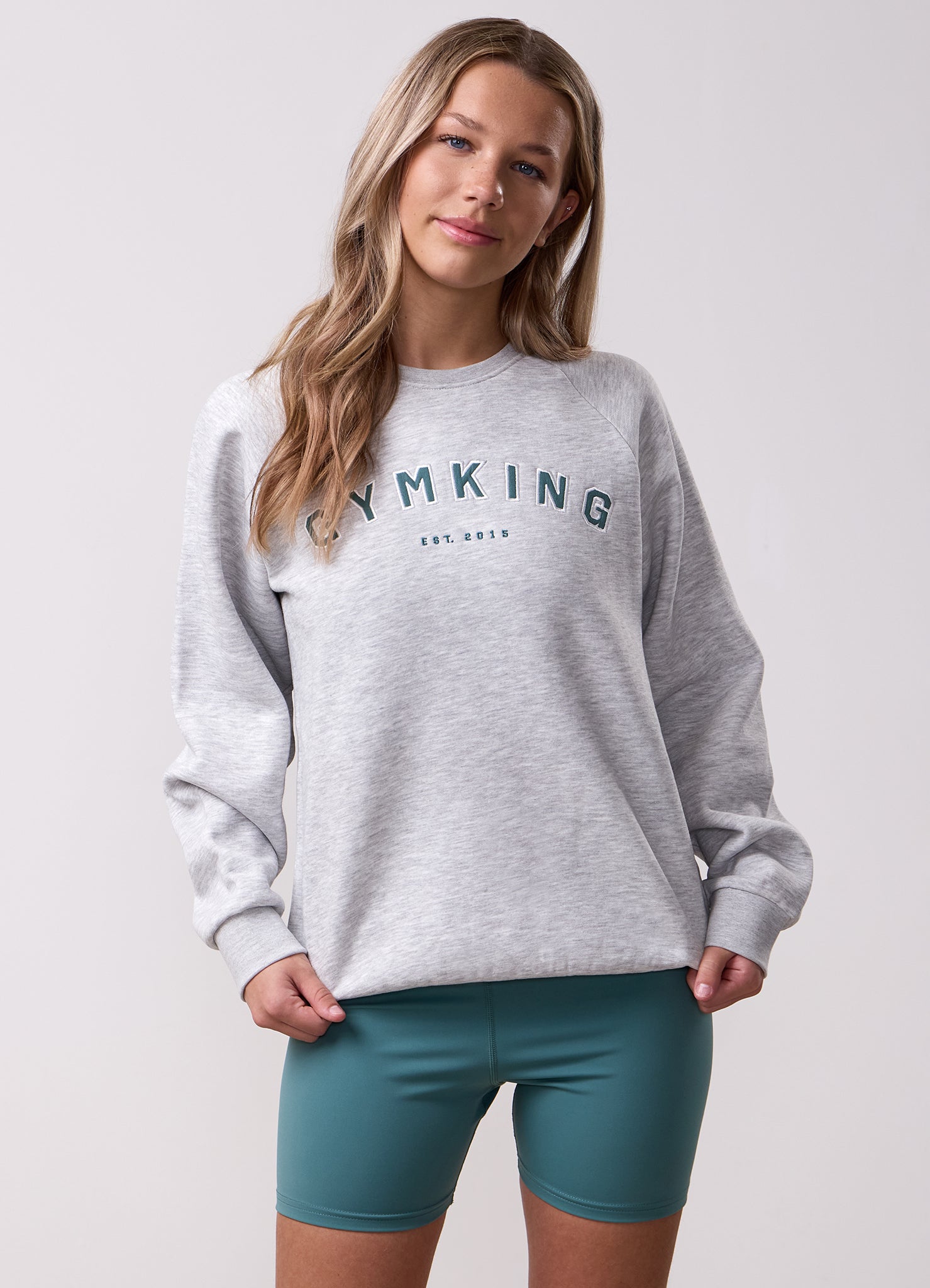 Gym King Kids Shadow Crew - Snow Marl