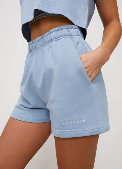 Gym King Shadow Short - Powder Blue