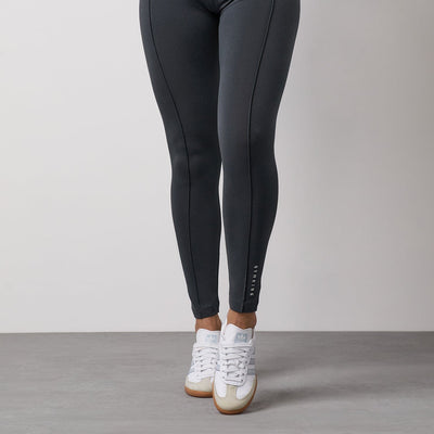 Gym King Shadow Jersey Legging - Oyster Grey