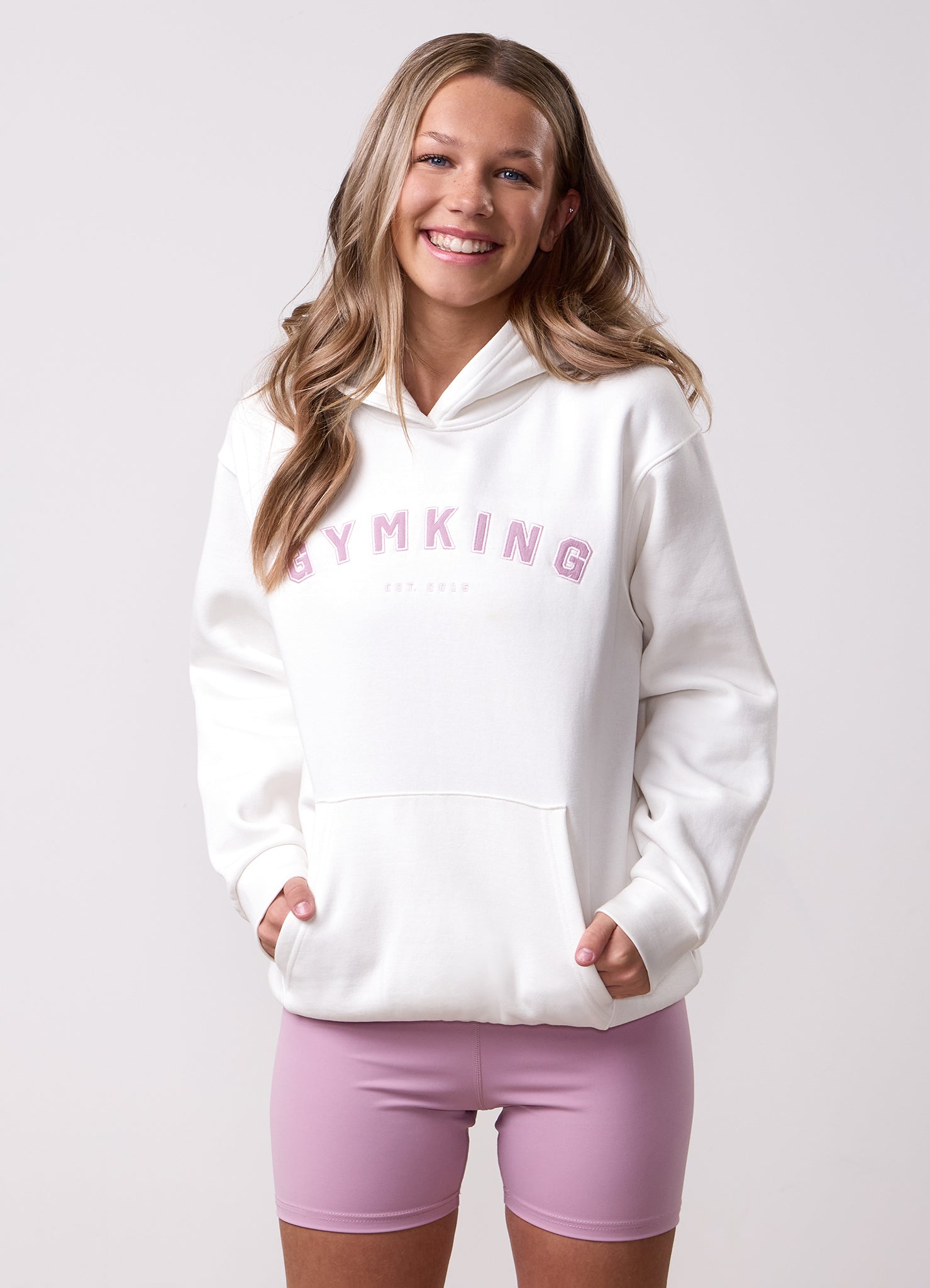 Gym King Kids Shadow Hood - Cream