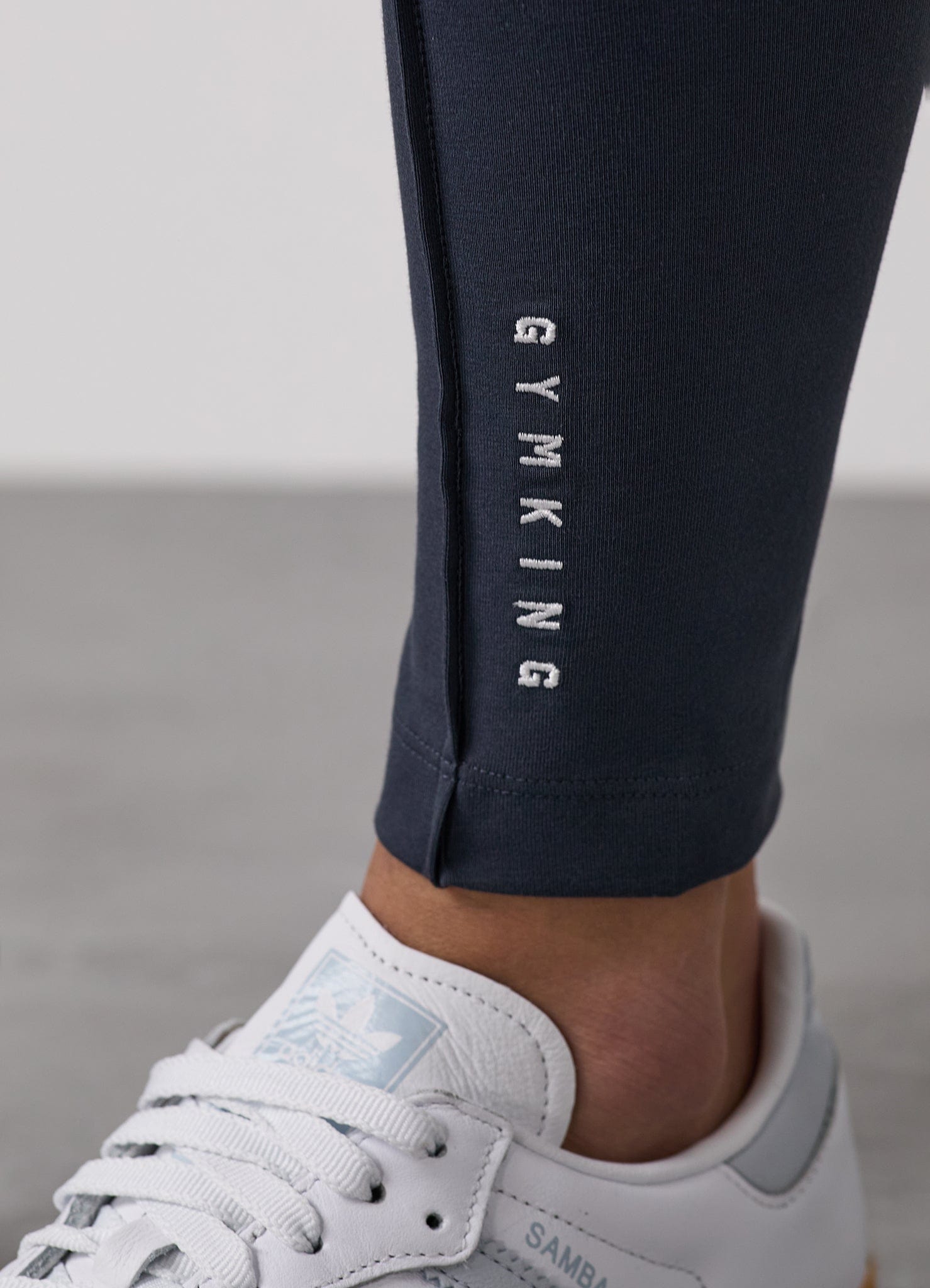 Gym King Shadow Jersey Legging - Midnight Blue