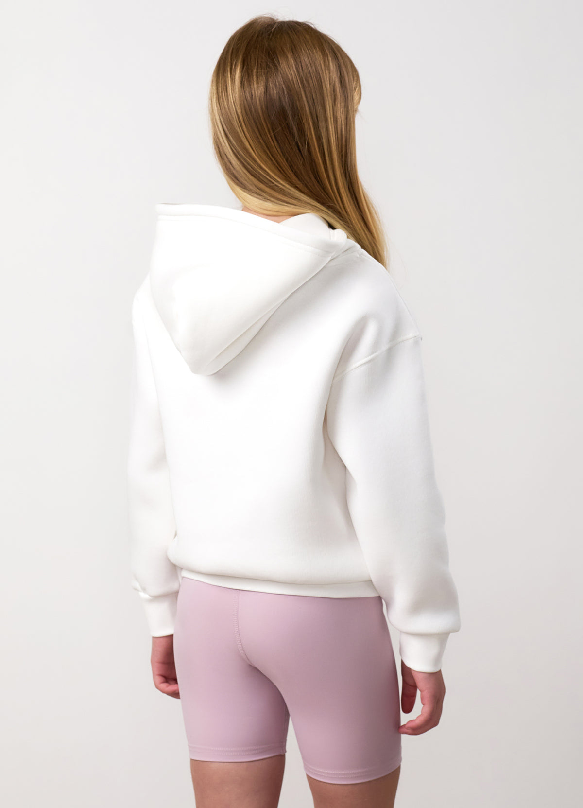 Gym King Older Kids Shadow oversized hoodie - Crème