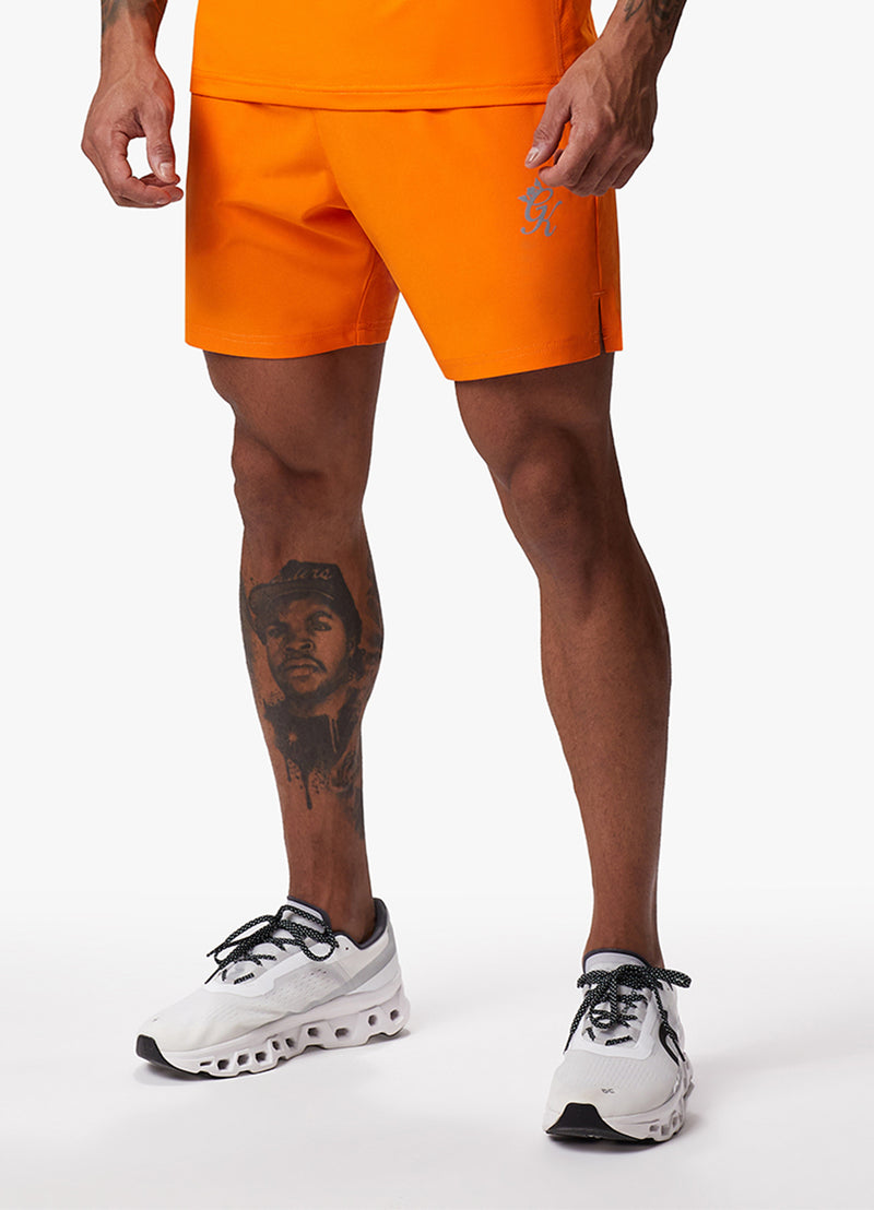 Gym King Energy 6" Short - Tangerine