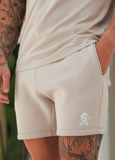 Gym King Fundamental Short - Fossil Stone