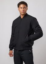 Gym King Signature Bomber Jacket - Black thumbnail