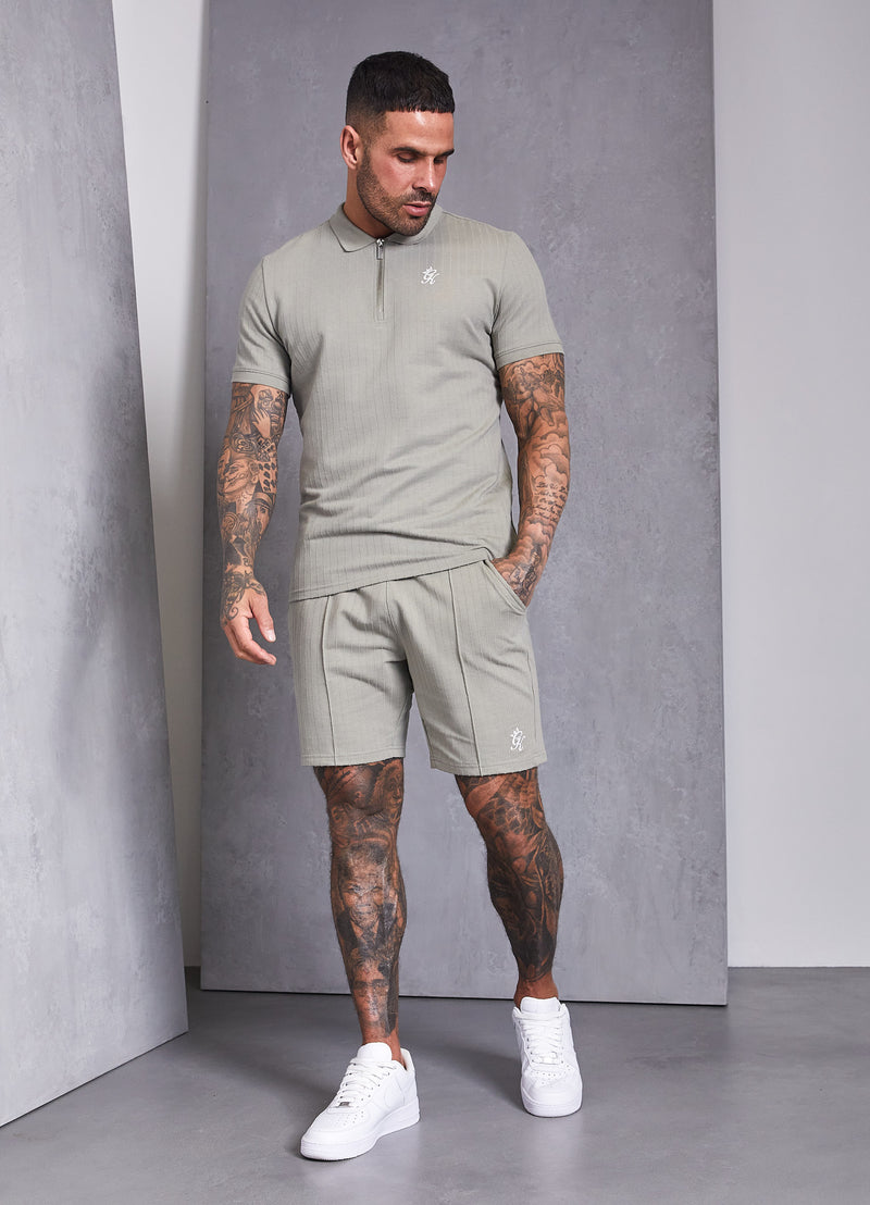 Gym King Riviera Signature Polo - Khaki