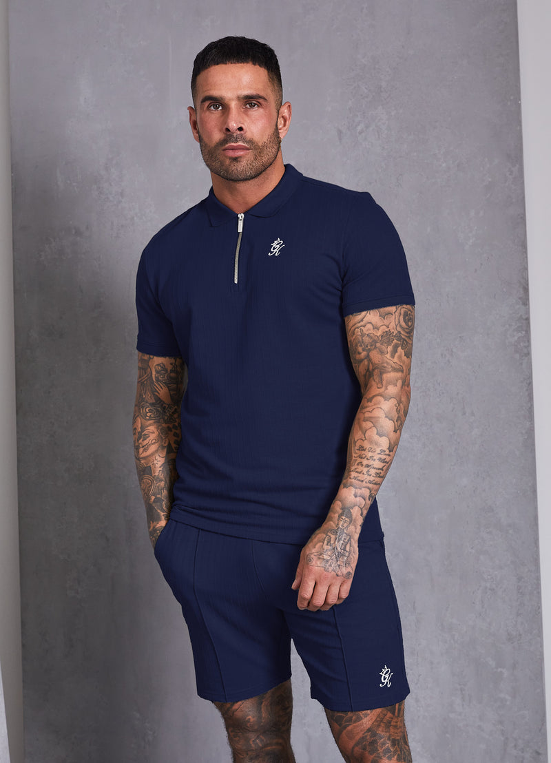 Gym King Riviera Signature Polo - Navy