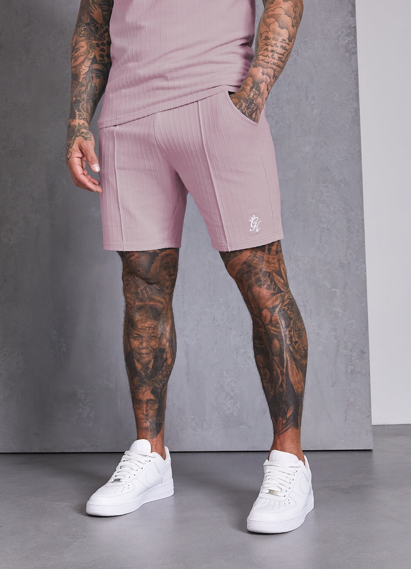 Gym King Riviera Signature Short - Dusky Pink