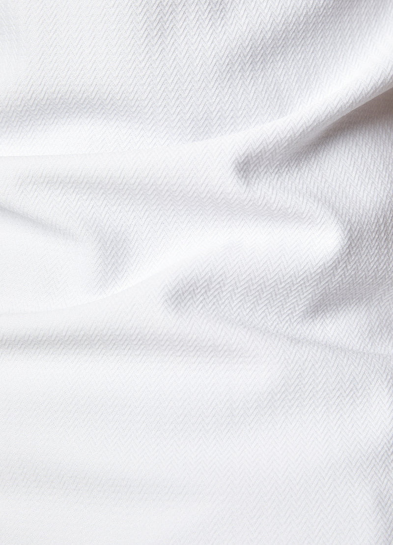 Gym King Signature Embroidered Polo - White