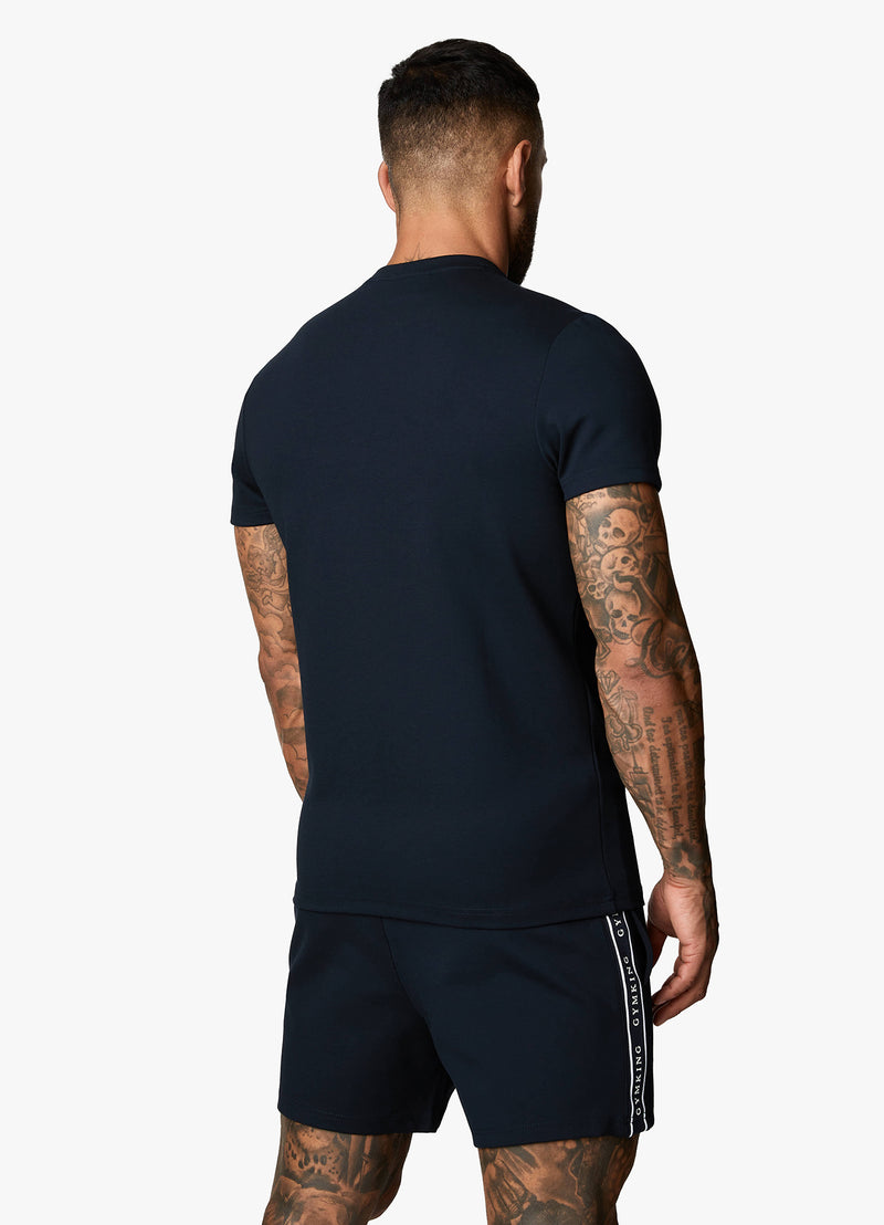 Gym King Signature Taped Short - Navy