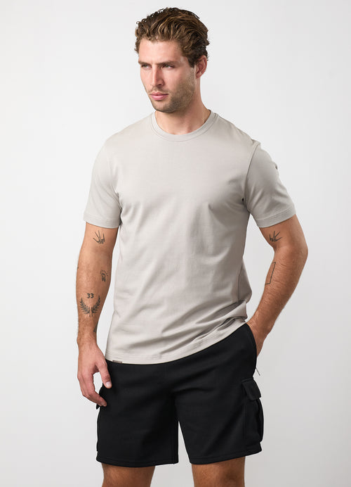 Gym King Signature T-Shirt - Grey Mink
