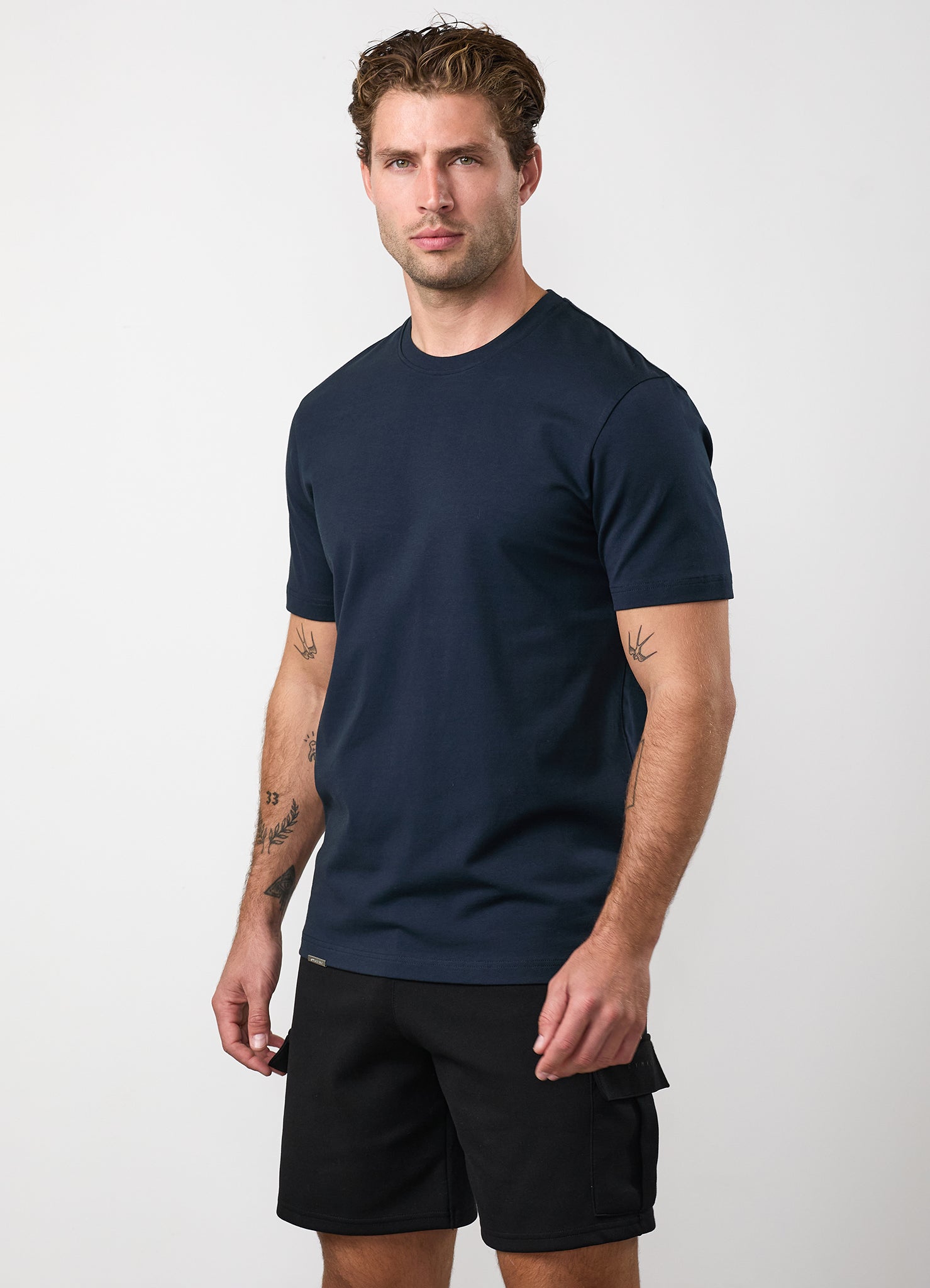 Gym King Signature T-Shirt - Navy