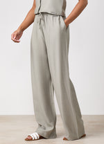 Gym King Signature Woven Paper Bag Trousers Petite - Dusky Sage thumbnail