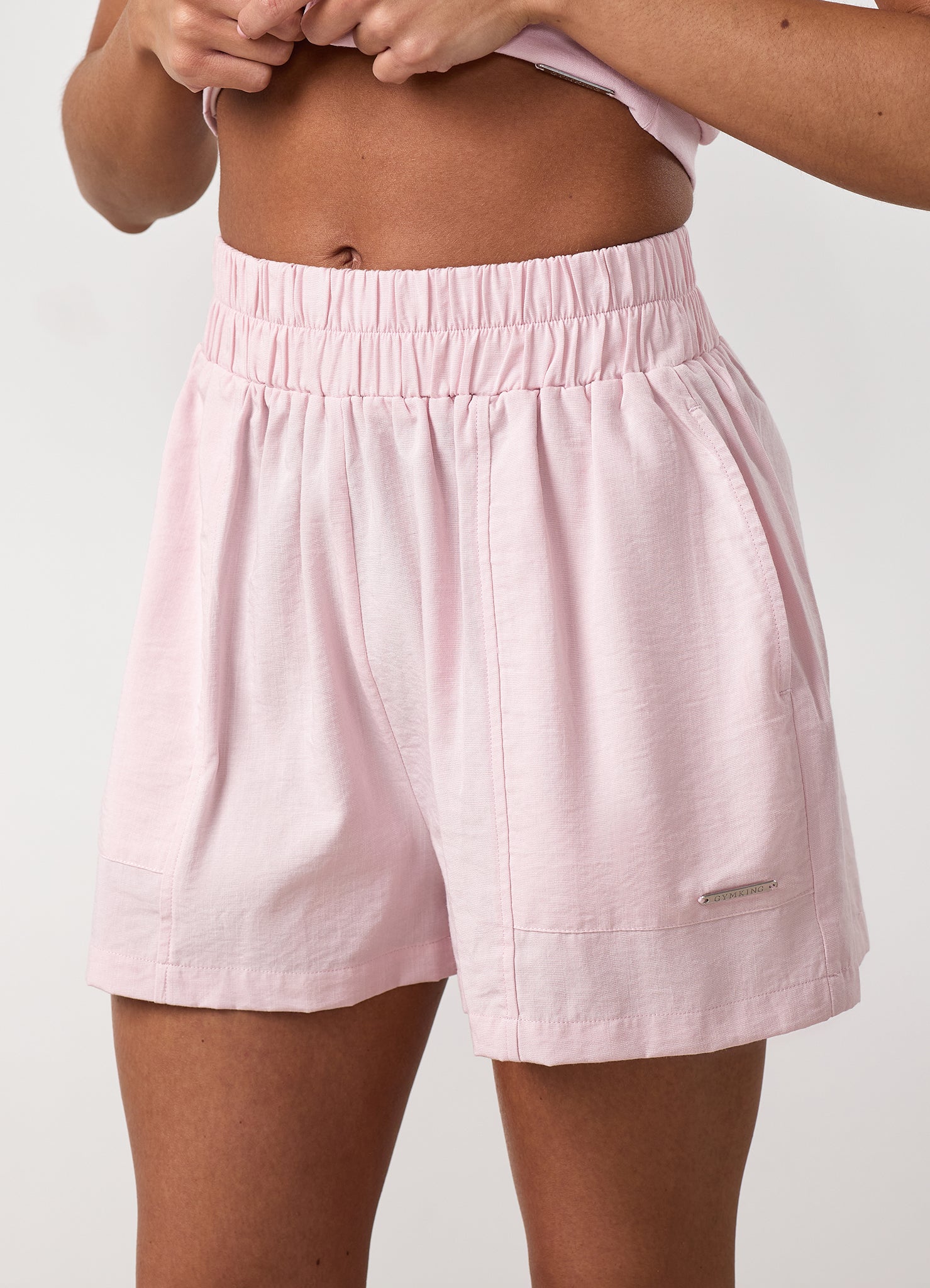 Gym King Signature Redefined Short - Wildflower Pink