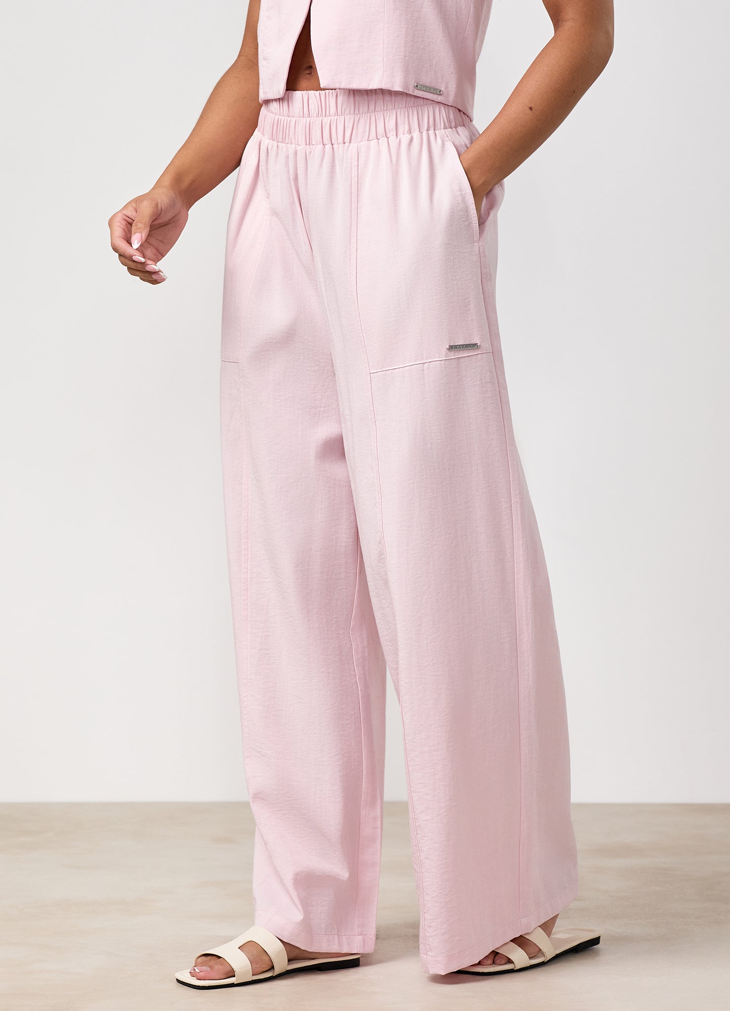 Gym King Signature Redefined Trousers - Wildflower Pink