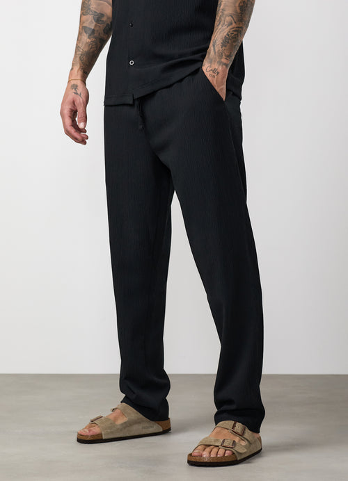 Gym King Signature Woven Trouser - Black