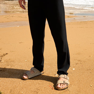 Gym King Signature Woven Trouser - Black