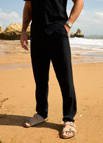 Gym King Signature Woven Trouser - Black thumbnail