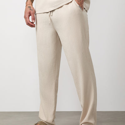 Gym King Signature Woven Trouser - Clay