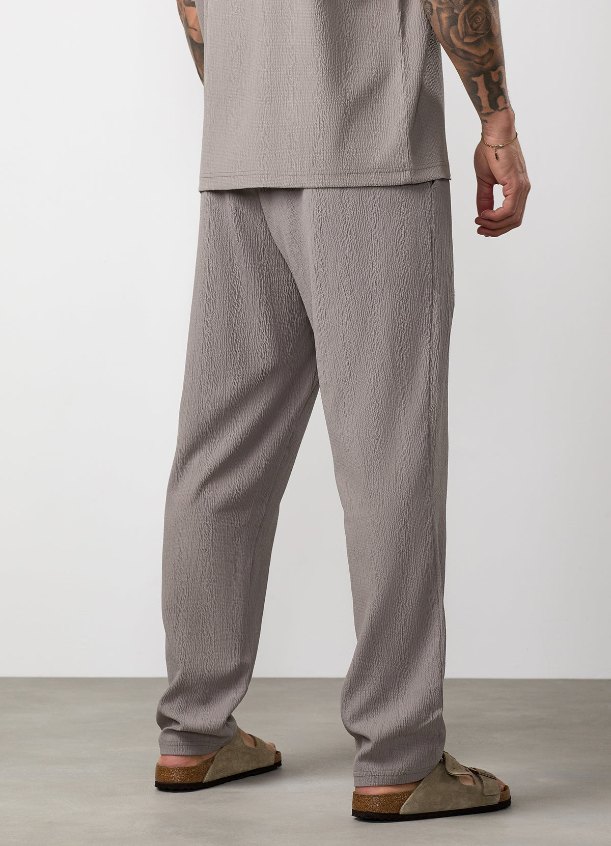 Gym King Signature Woven Trouser - Taupe