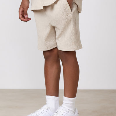 Gym King Older Kids Signature Woven Short - Clay