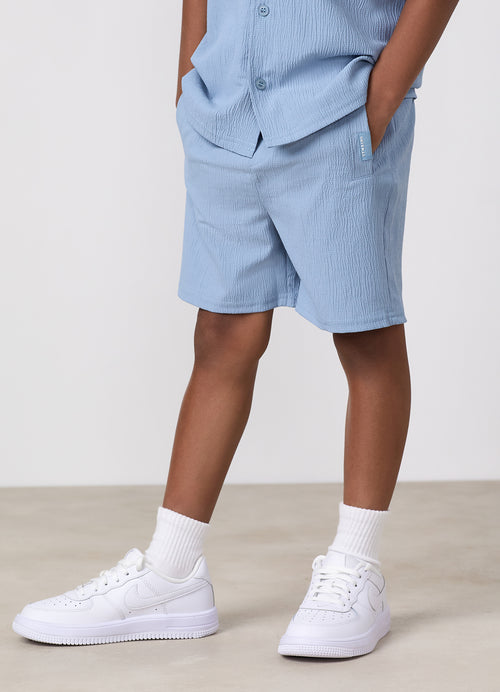 Gym King Older Kids Signature Woven Short - Powder Blue