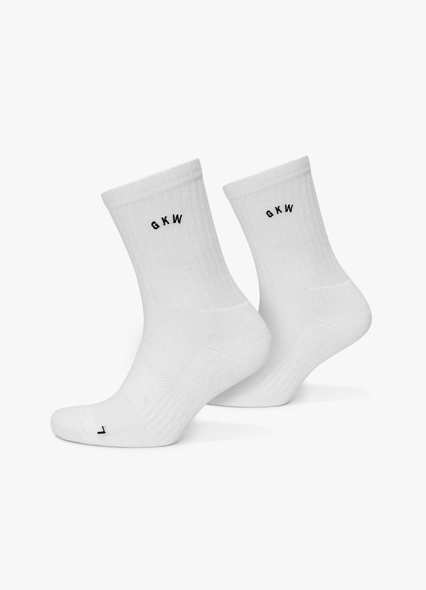 Gym King GKW Sock (2pk) - White