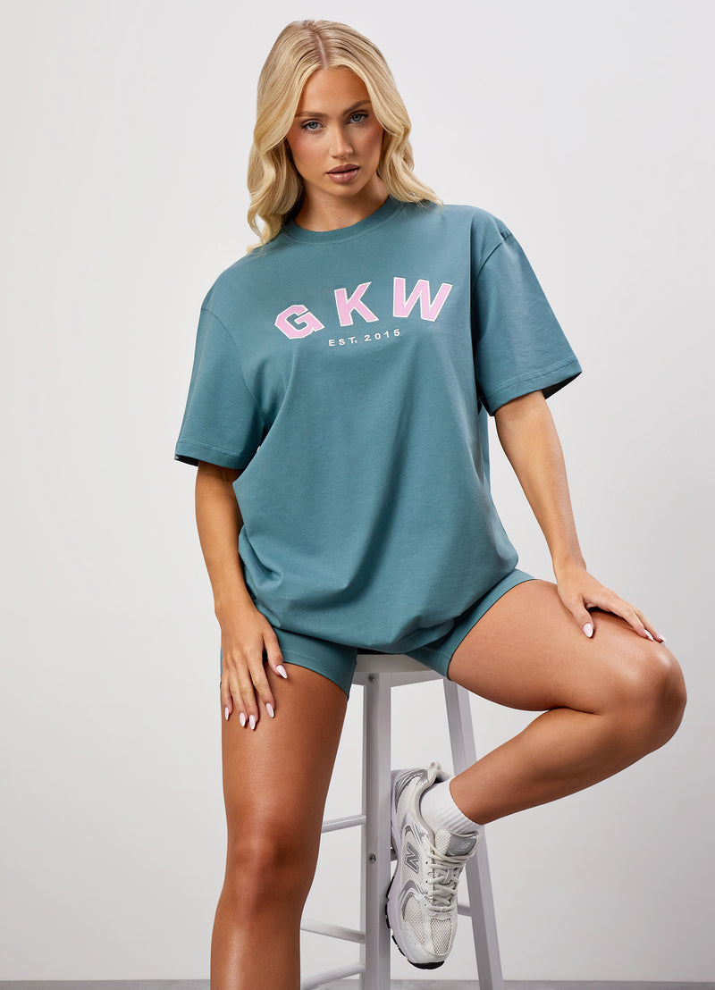 GKW Boyfriend Tee - Lake Blue