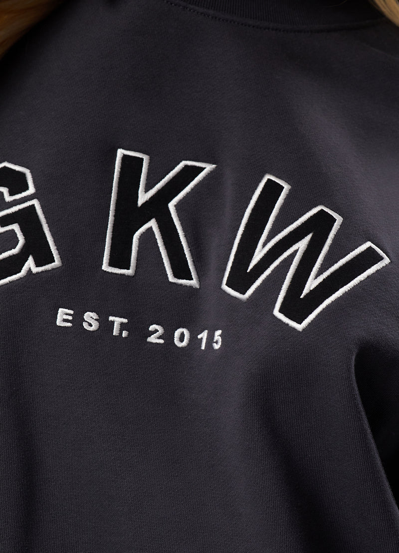 GKW Relaxed Fit Crew - Dark Pewter