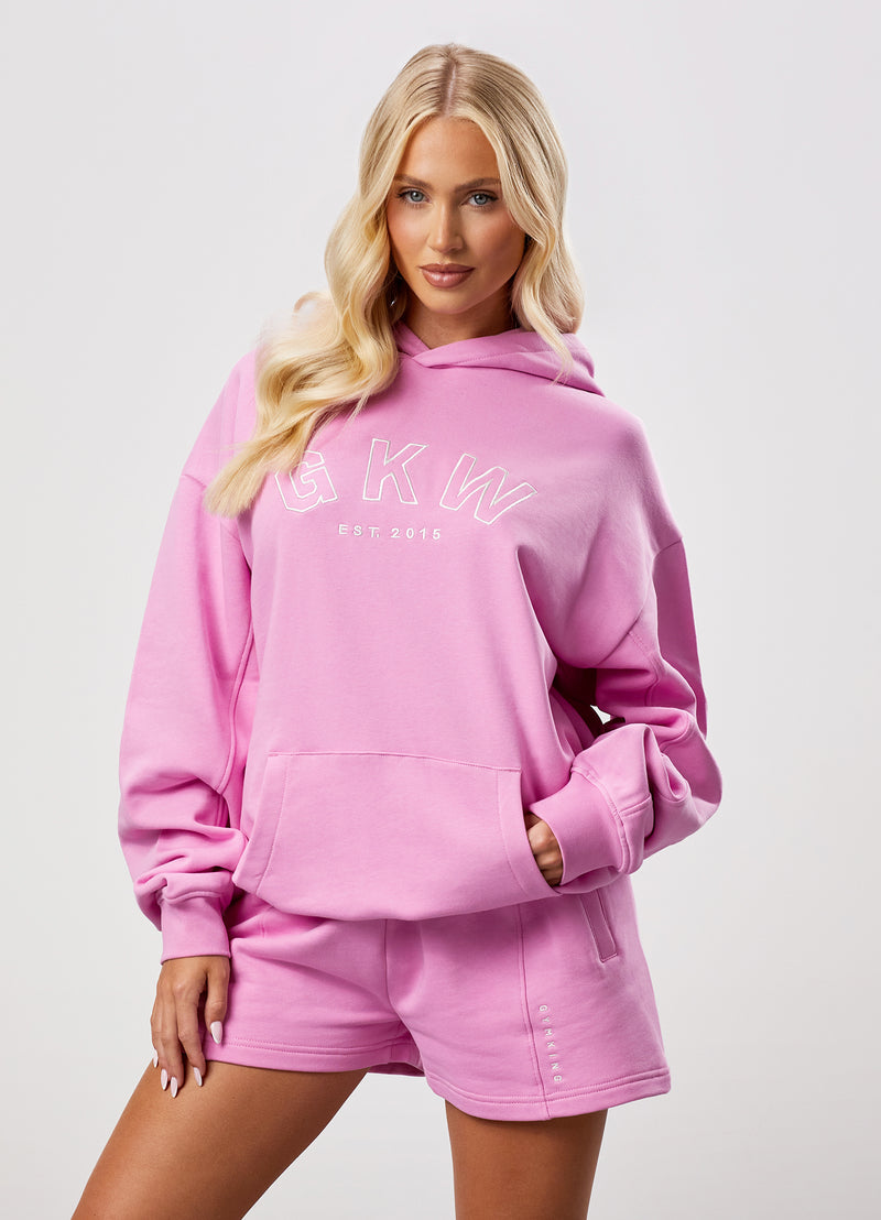 GKW Relaxed Fit Hoodie - Pink Rose