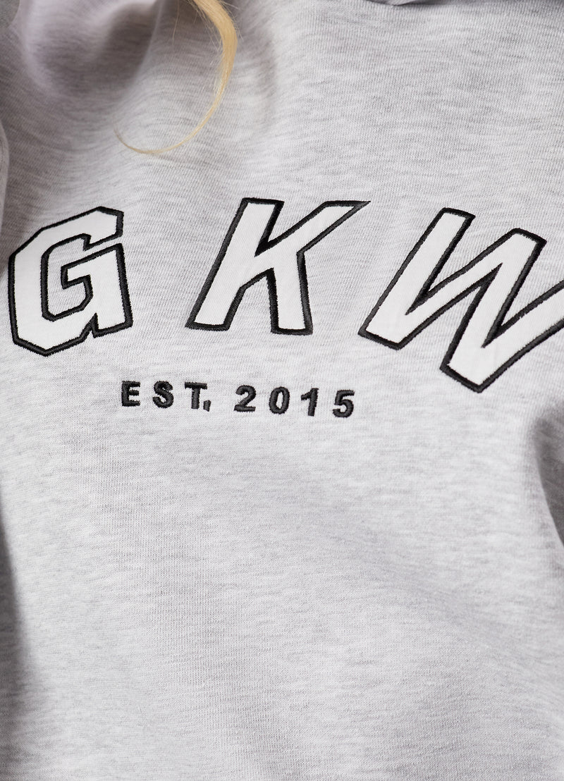 GKW Relaxed Fit Hoodie - Snow Marl