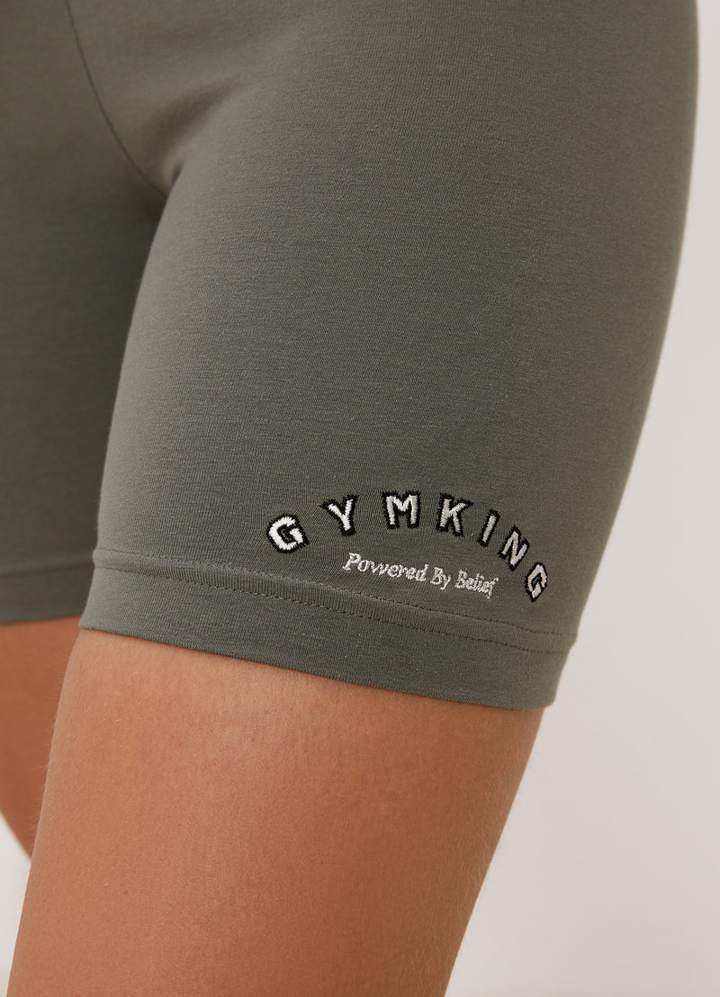 Gym King Spirit of Summer Cycle Short - Dusk Green