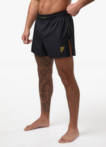 Gym King Sovereign Fight Division Short - Black / Gold thumbnail