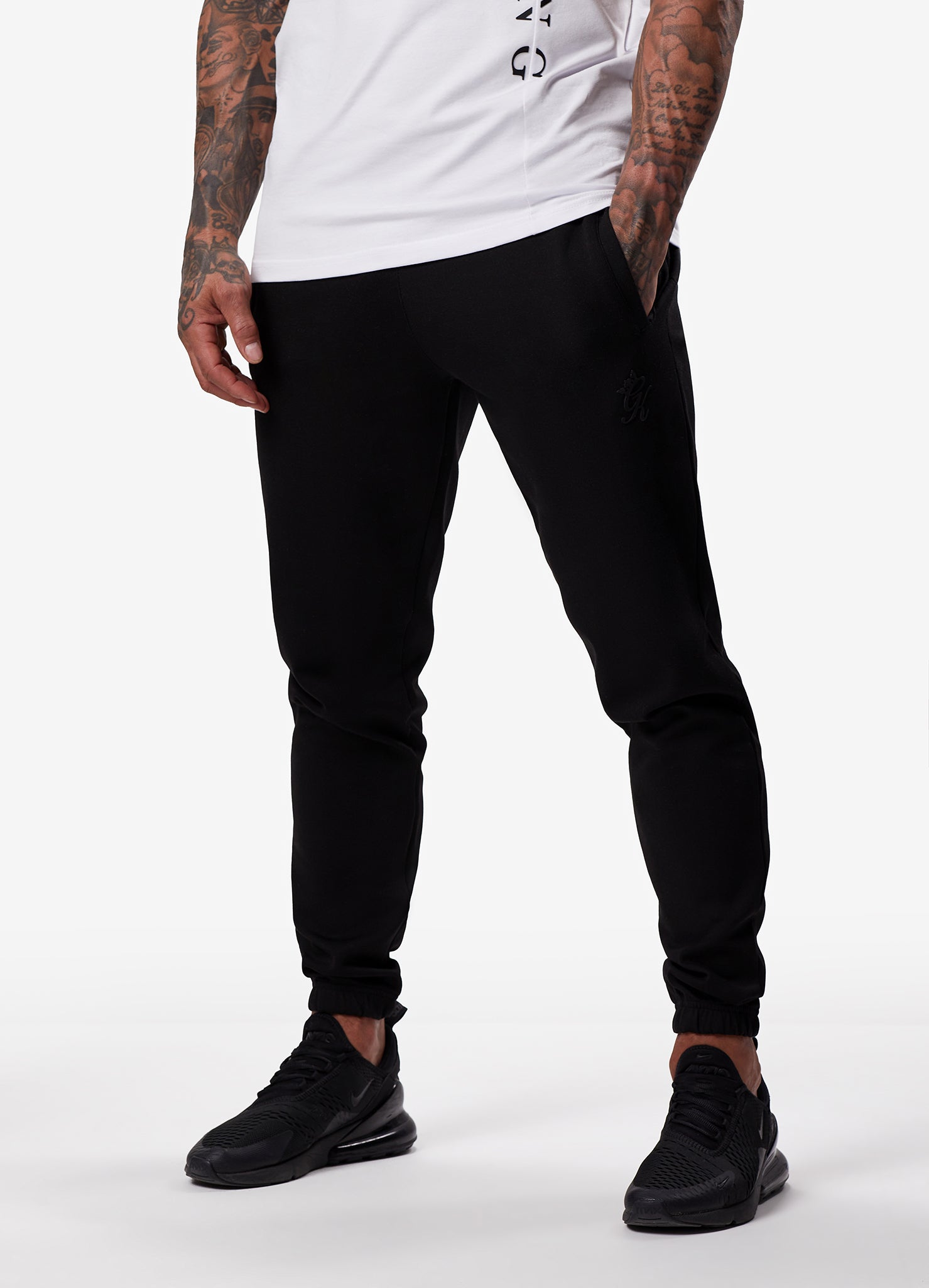 Gym king black joggers best sale