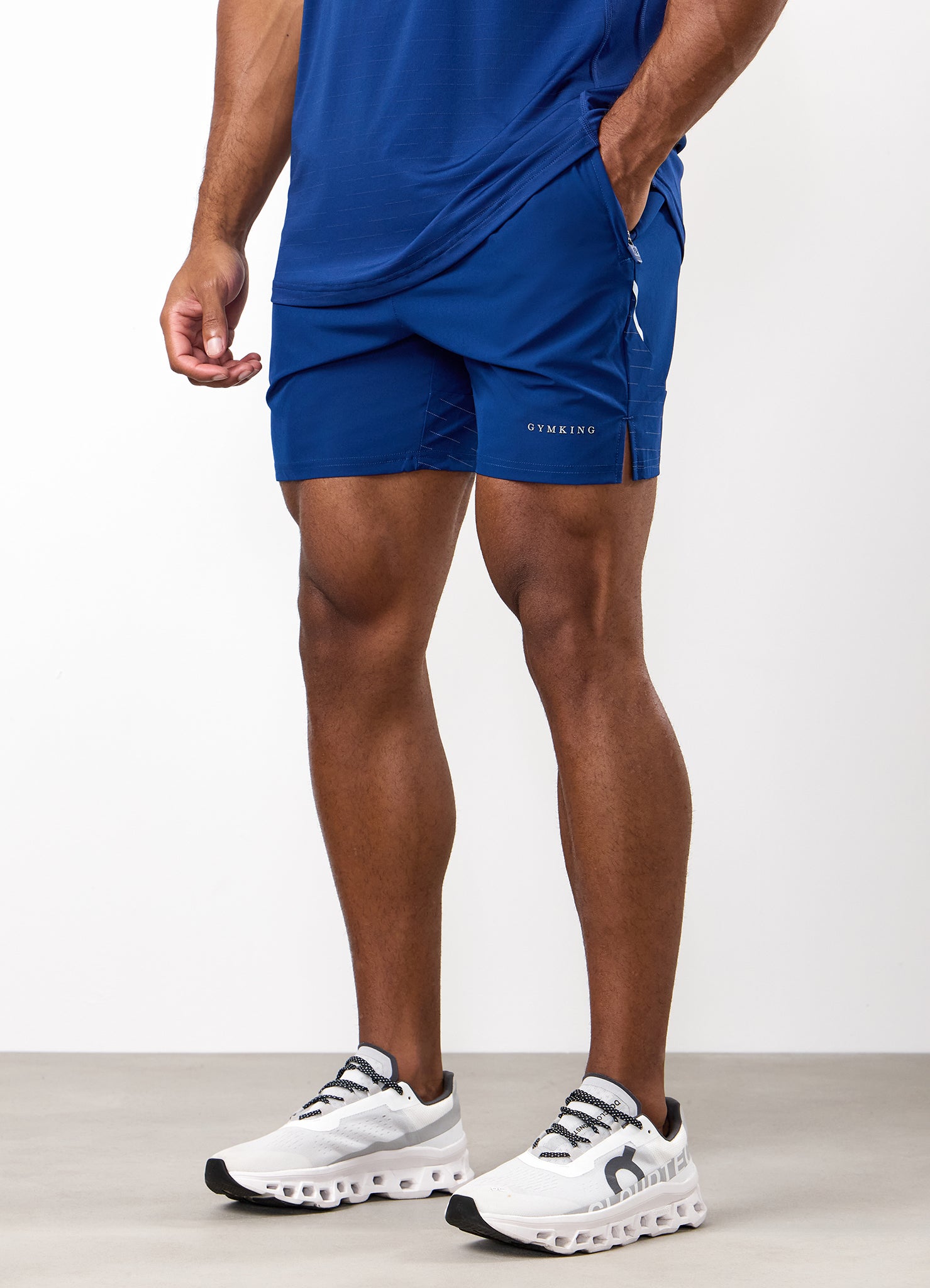 Gym King Stamina Performance Short - Estate Blue