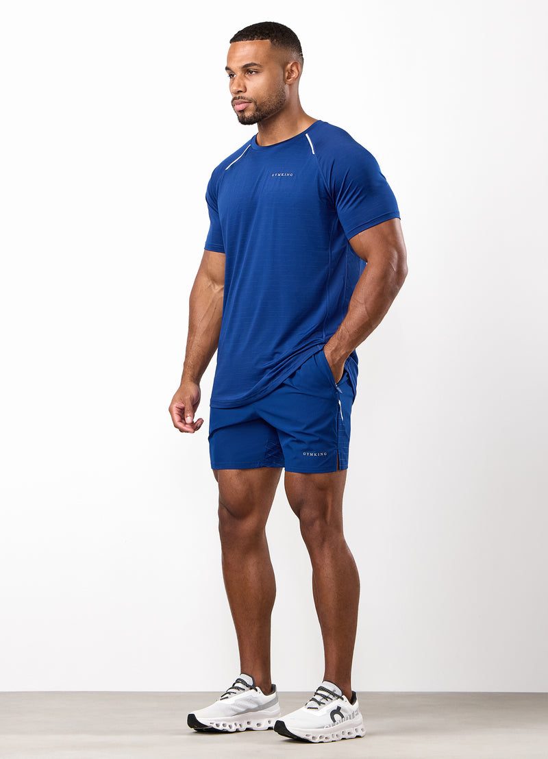 Gym King Stamina Performance Short - Estate Blue