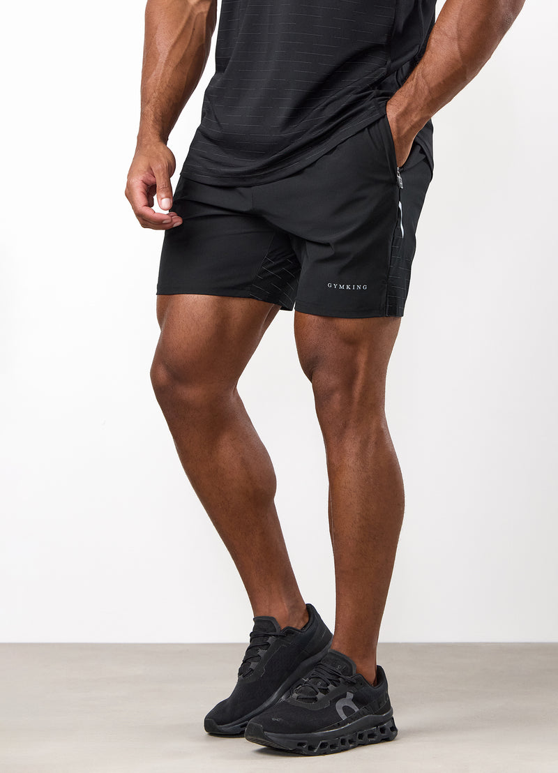 Gym King Stamina Performance Short - Black
