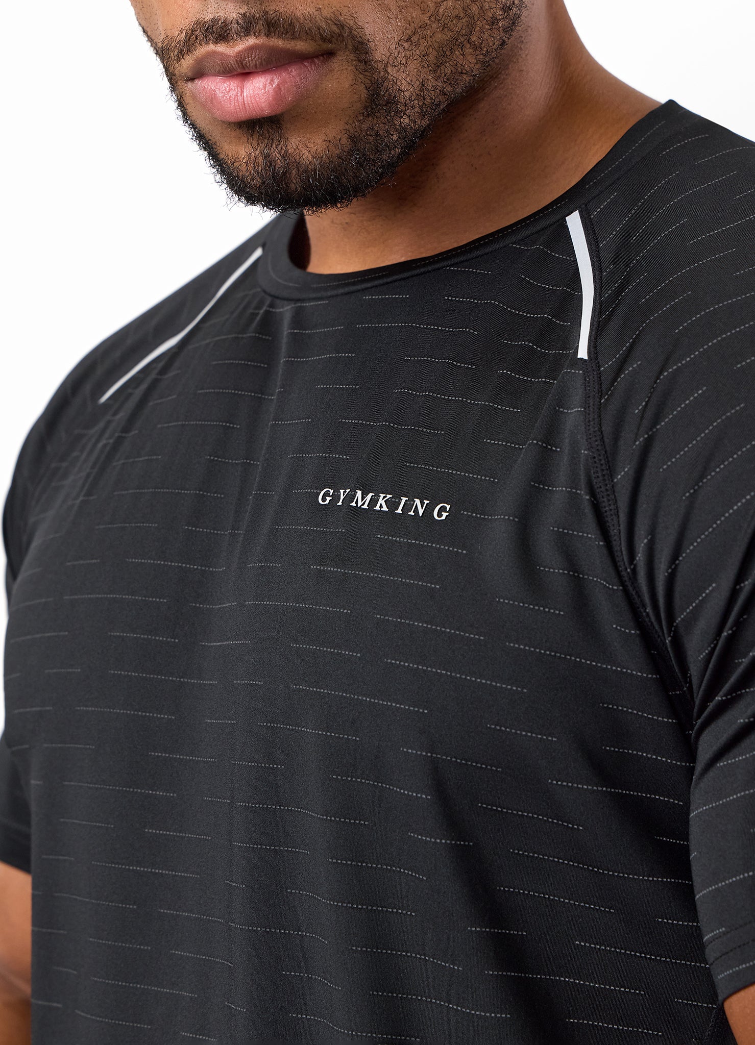 Gym King Stamina Performance Tee - Black