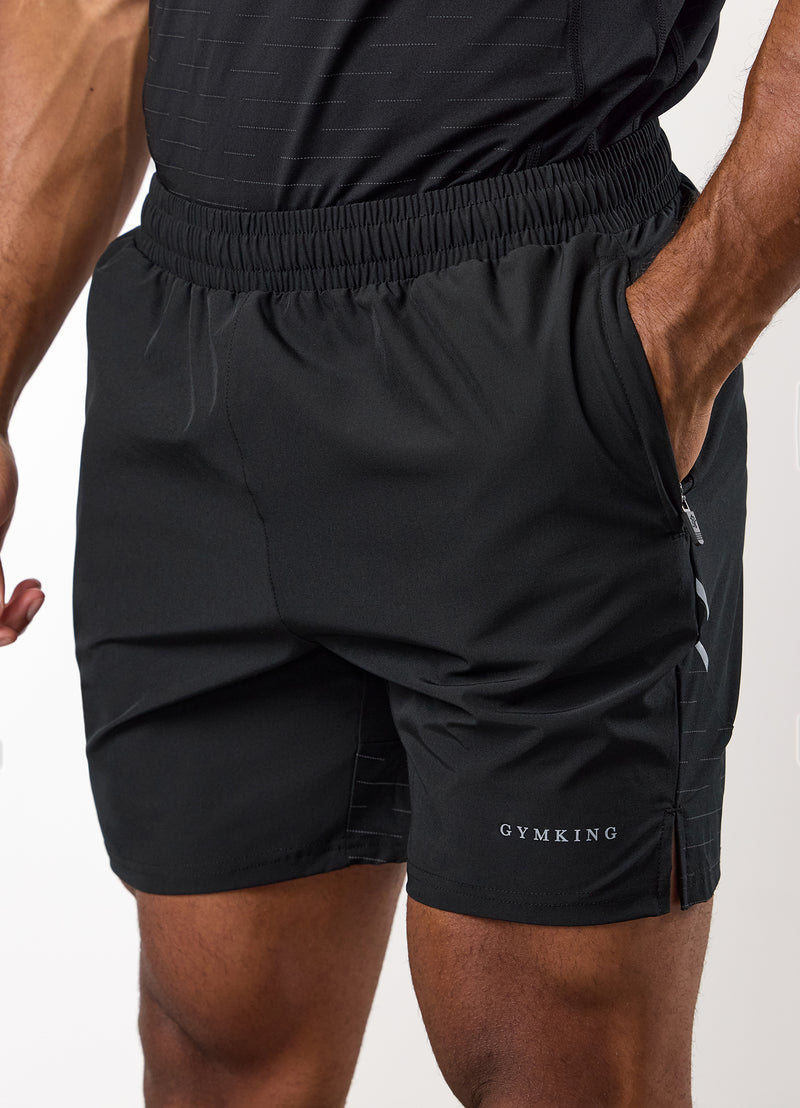 Gym King Stamina Performance Short - Black