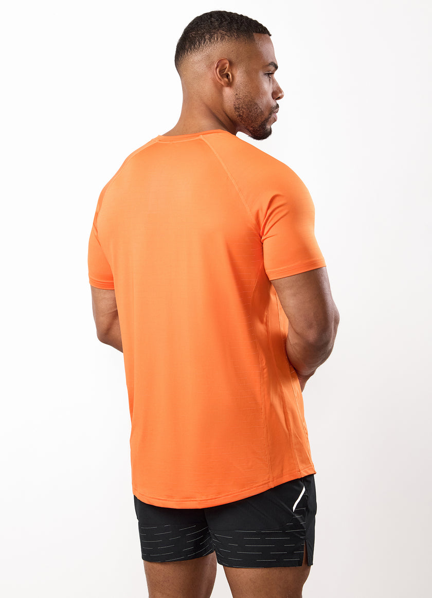 Gym King Stamina Performance Tee - Satsuma