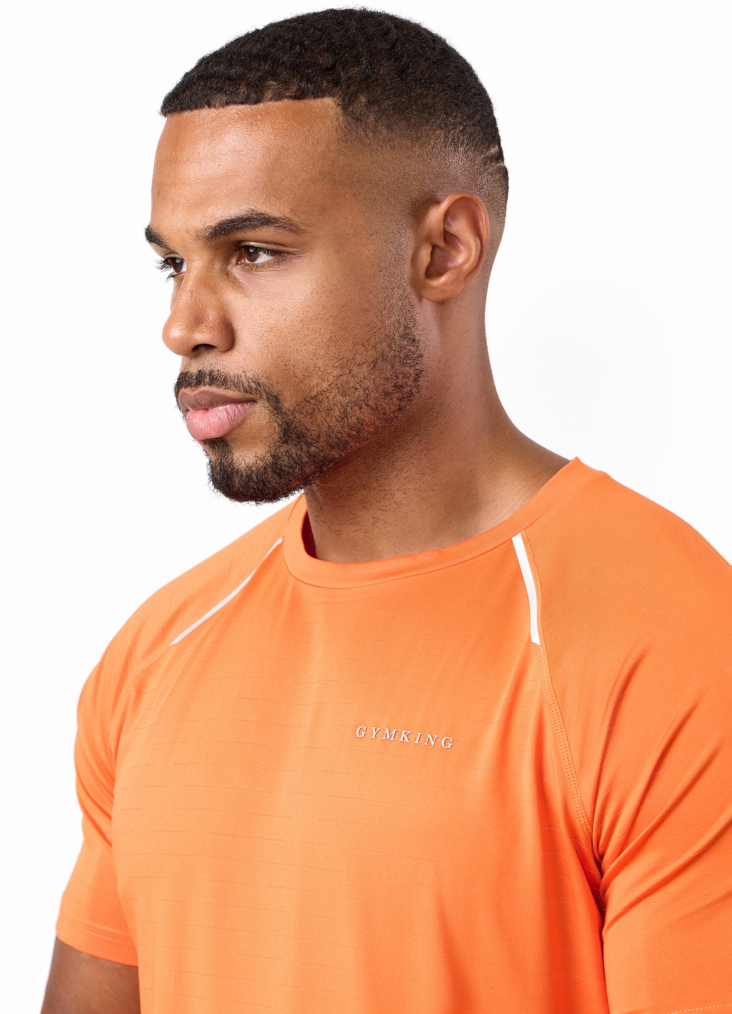 Gym King Stamina Performance Tee - Satsuma