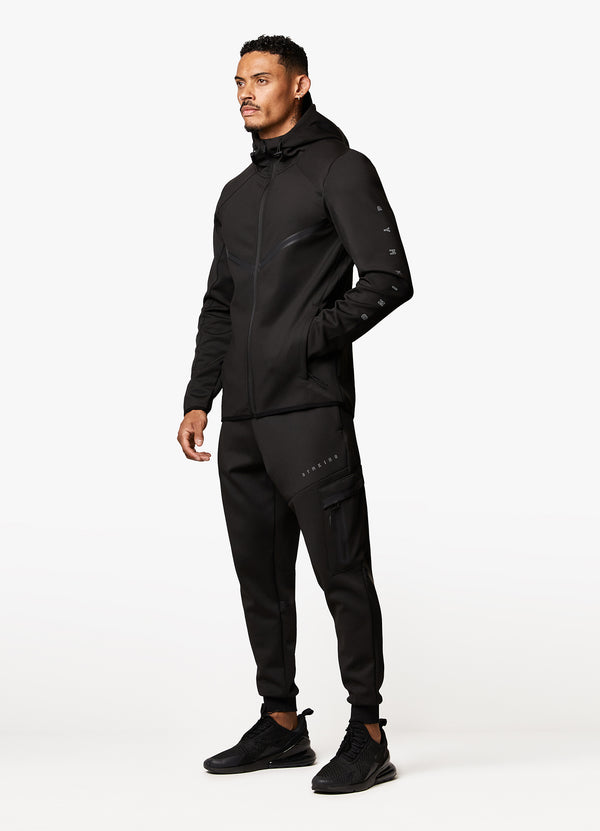 Gym King Stealth Tech Tracksuit - Black