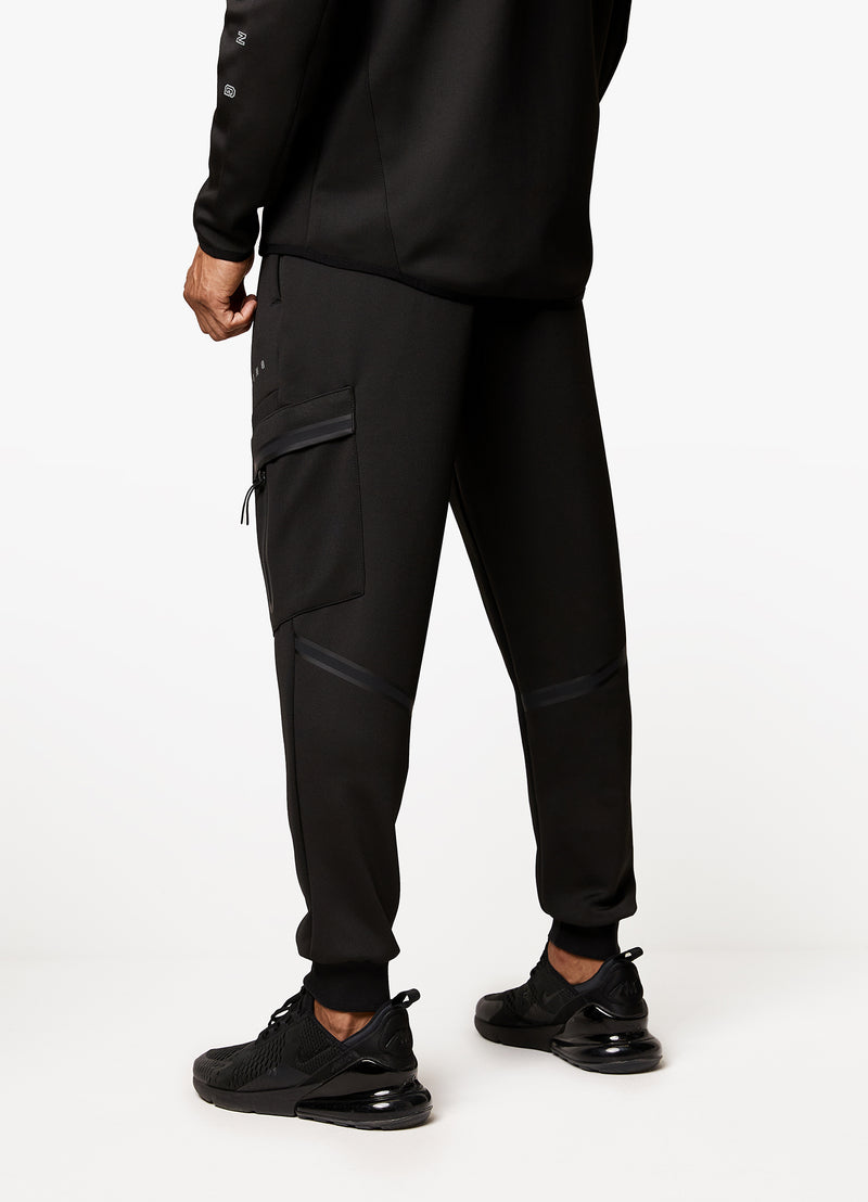 Gym King Stealth Tech Poly Jogger - Black