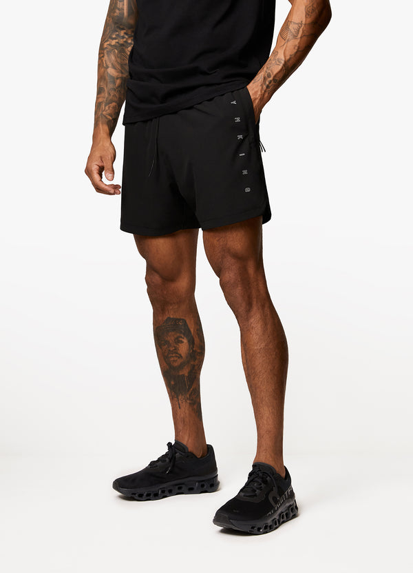 Gym King Stealth Tech Short - Black