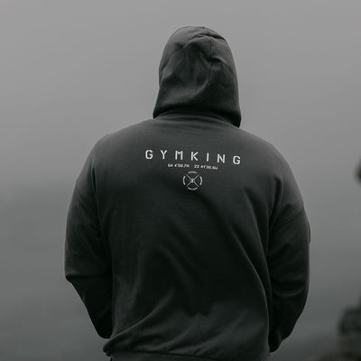 Gym King Stoic Esja Loopback Hoodie - Fossil Grey