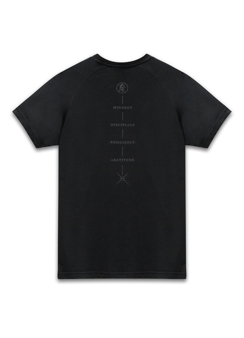 Gym King Stoic Tee - Black