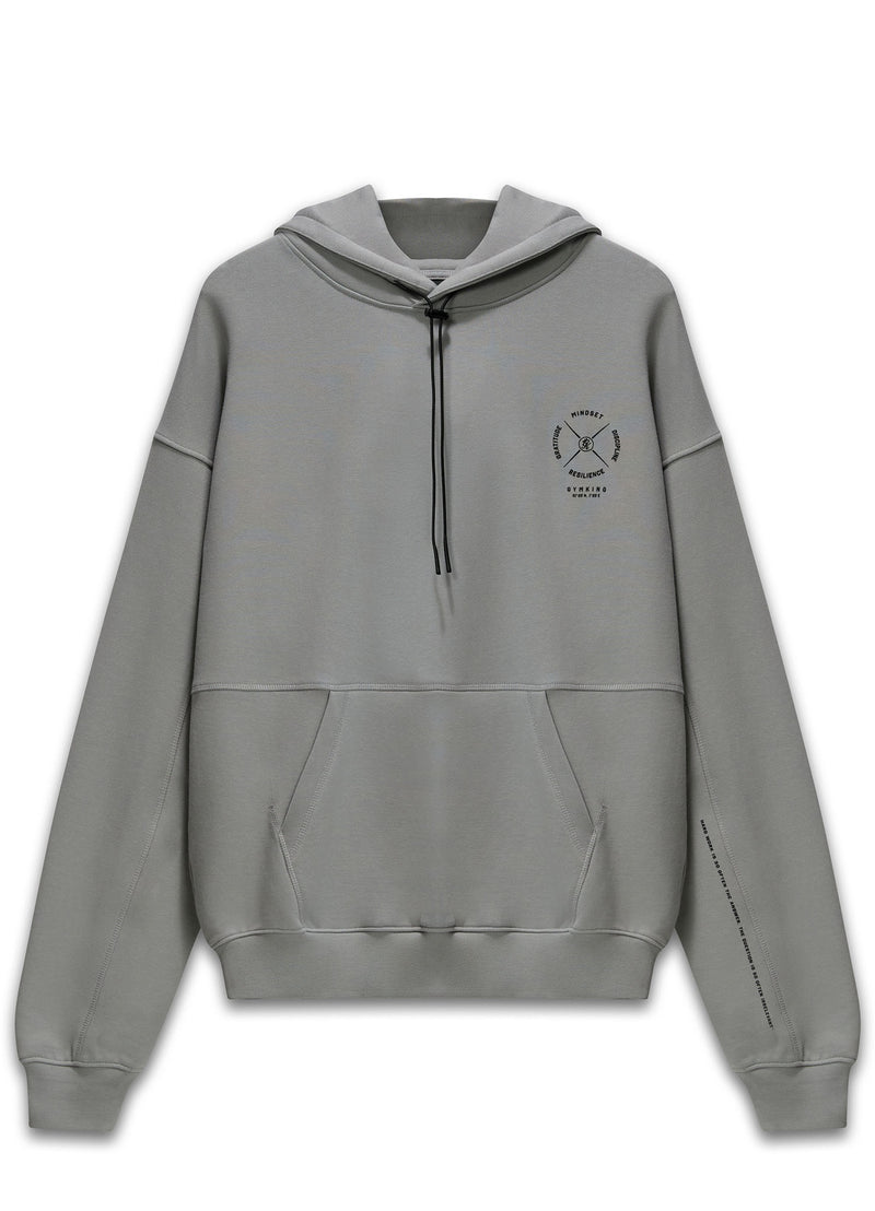 Gym King Compass Hood - Urban Grey