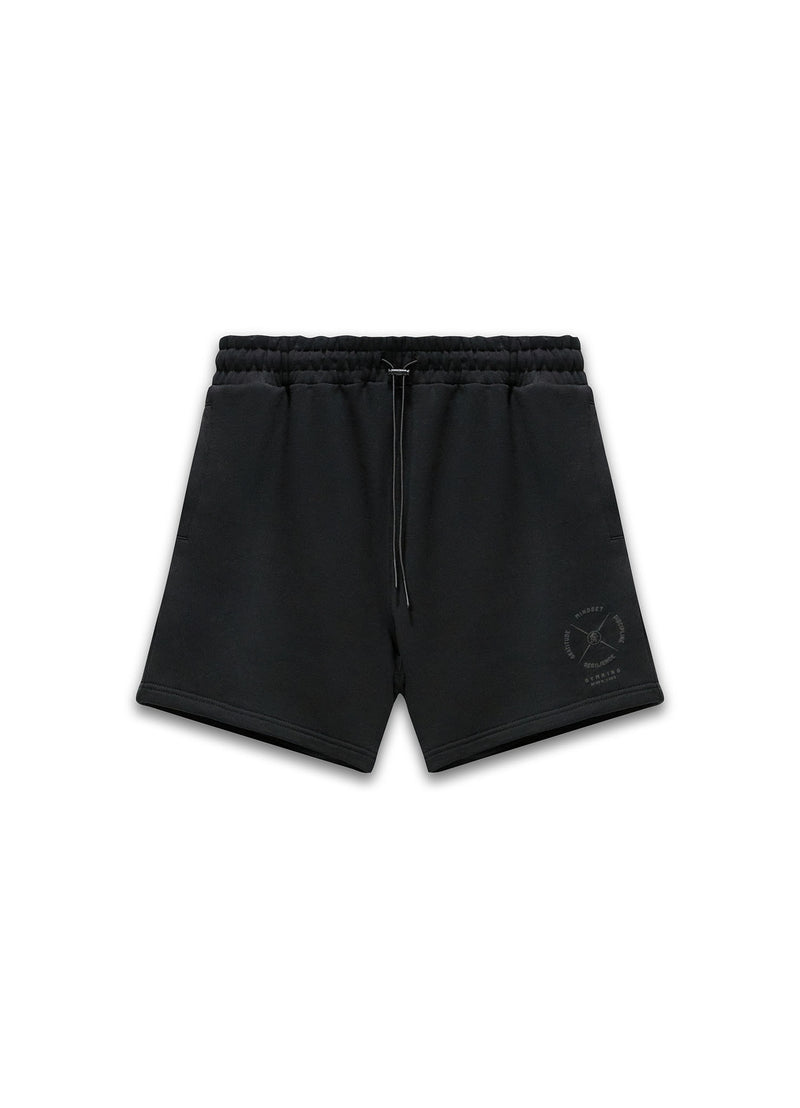 Gym King Compass Short - Black