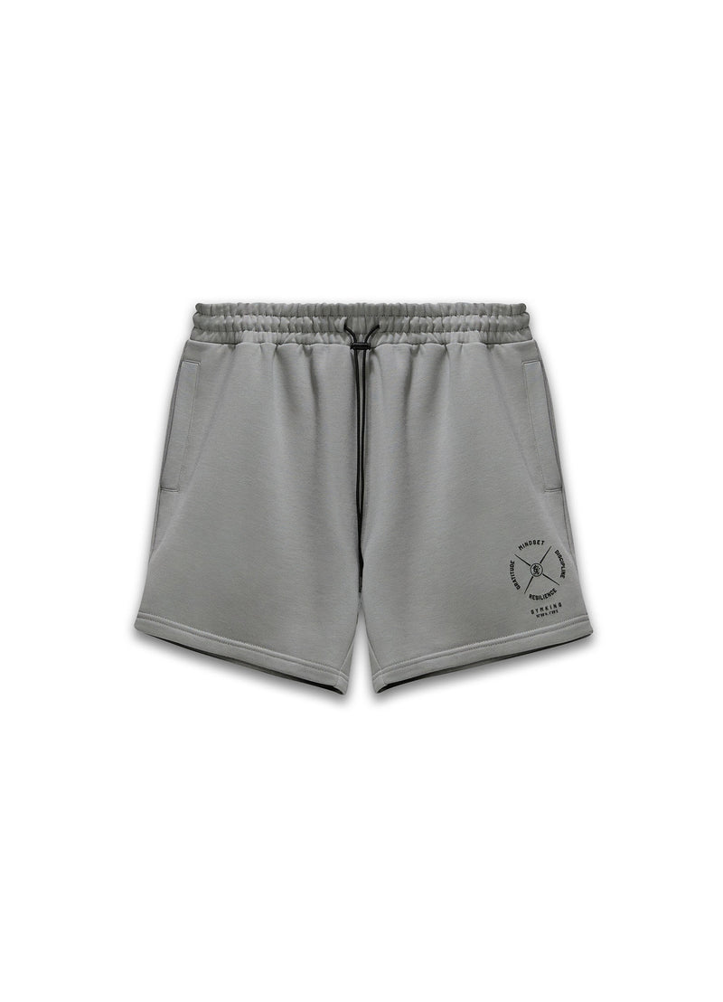 Gym King Compass Short - Urban Grey